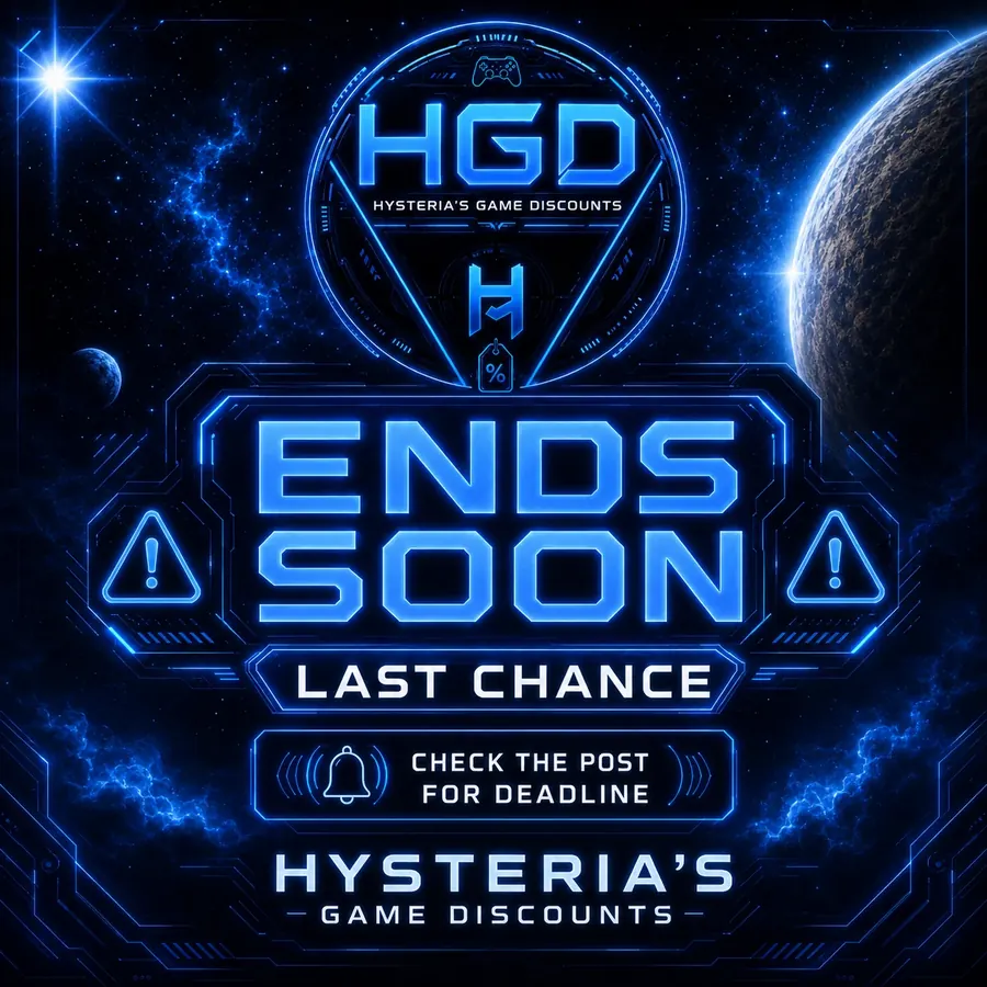 Space game sale countdown graphic